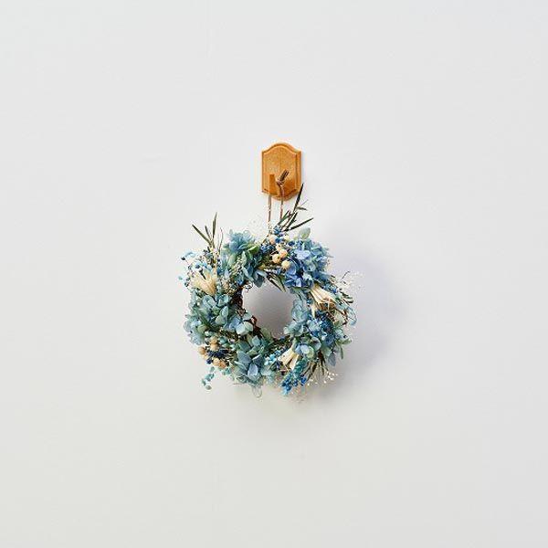 粘着木目フック 8個セット 送料無料 即日発送-1