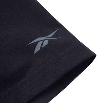 大きいサイズ Reebok サイドベクターグラフィック半袖Tシャツ 3L 4L 5L 6L 8L ブラック ラッピング可 送料無料 即日発送-3