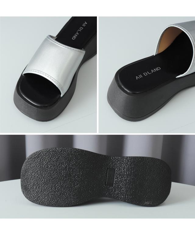 厚底サンダル ミュールサンダル 夏 美脚 SK20903120-7589 送料無料 即日発送-9