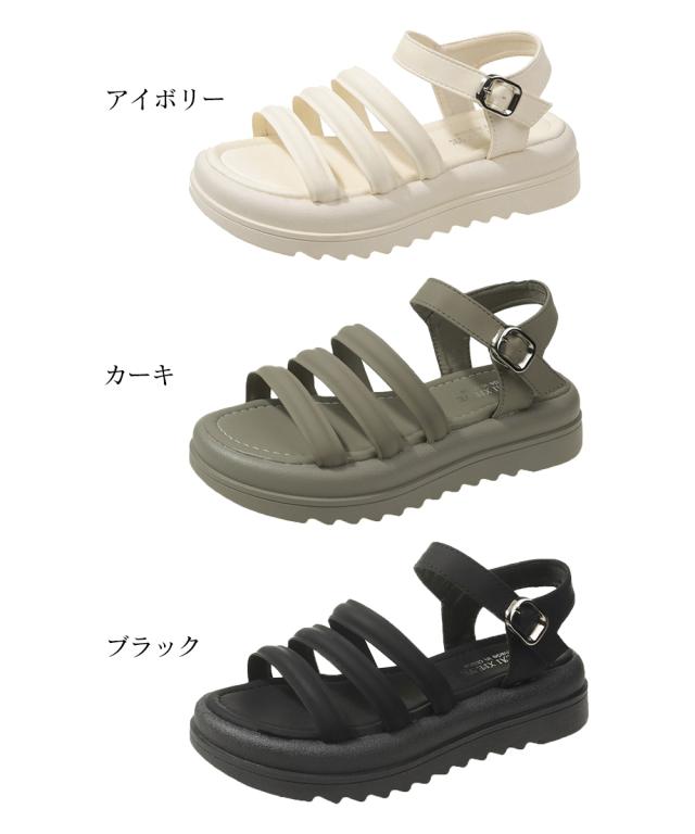 厚底サンダル スポーツサンダル 送料無料 即日発送-1