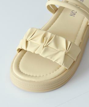 ストラップサンダル 厚底 ミュール 送料無料 即日発送-6