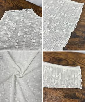 花柄ジャガードシースルートップス 送料無料 即日発送-2