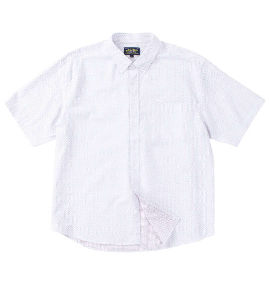 大きいサイズ Mc.S.P 刺し子チェックB.D半袖シャツ 3L 4L 5L 6L 8L ラッピング可 送料無料 即日発送-5