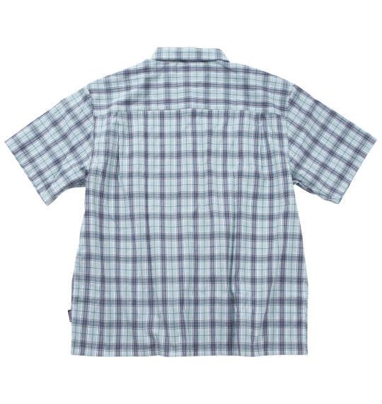 大きいサイズ OUTDOOR PRODUCTS サッカーチェック半袖シャツ 3L 4L 5L 6L 7L 8L MC742202-57933 ラッピング可 送料無料 即日発送-1