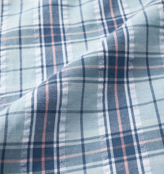 大きいサイズ OUTDOOR PRODUCTS サッカーチェック半袖シャツ 3L 4L 5L 6L 7L 8L MC742202-57933 ラッピング可 送料無料 即日発送-2