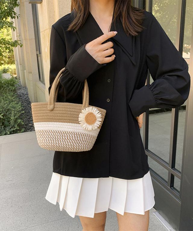 かごバッグ 花火大会 浴衣ハンドバッグ 送料無料 即日発送-7