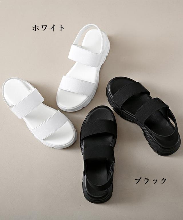 スポーツサンダル レディース厚底サンダル 送料無料 即日発送-1