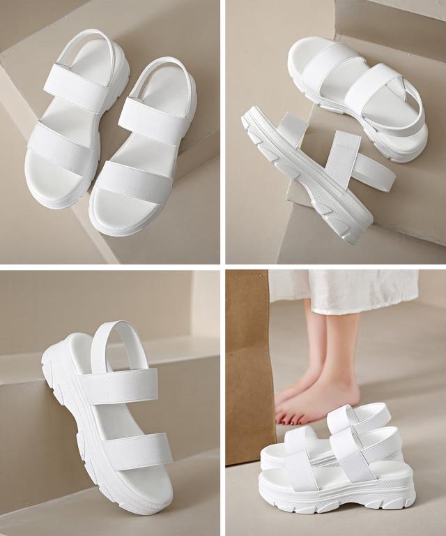 スポーツサンダル レディース厚底サンダル 送料無料 即日発送-2