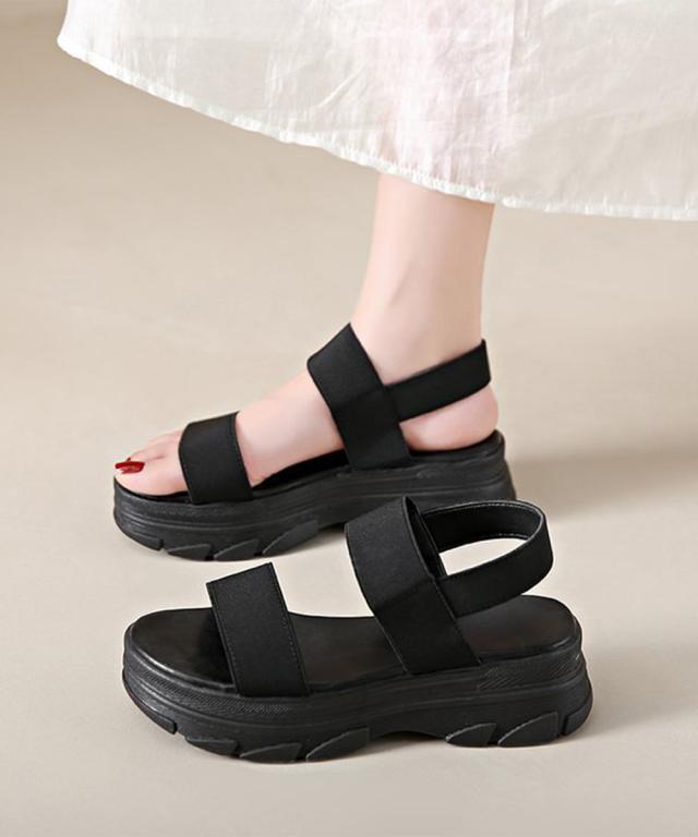 スポーツサンダル レディース厚底サンダル 送料無料 即日発送-4