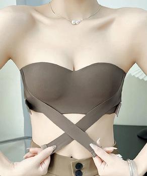 ストラップレスブラ盛れるずれない落ちない 送料無料 即日発送-7