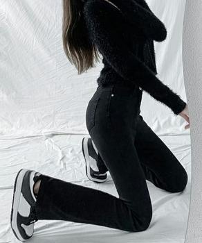 フレアデニムパンツ ストレッチパンツ 送料無料 即日発送-3