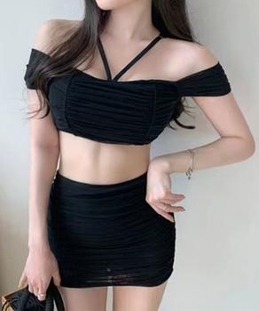 ビキニ水着 セクシーシャーリング水着夏海 送料無料 即日発送-4