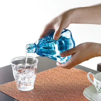 硝子ボトル 富士山 キャップ付 日本製 2セット 送料無料-6