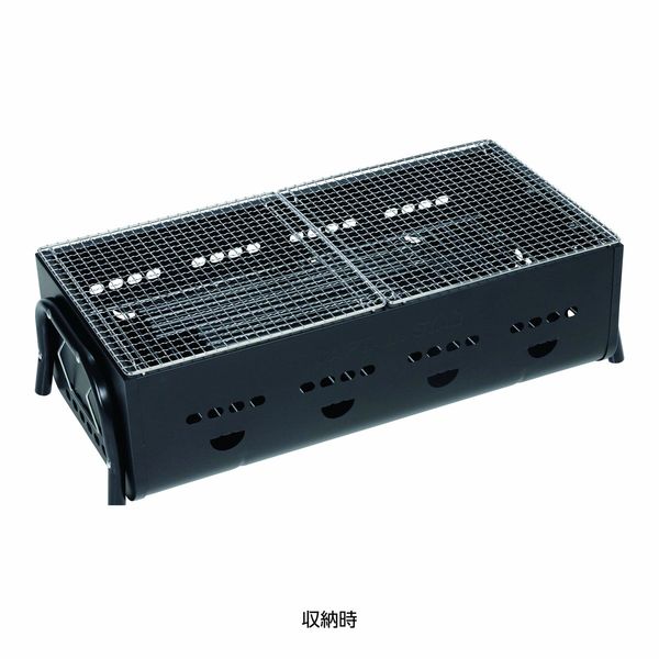 3Wayバーベキューグリル600ブラック 送料無料 即日発送-3