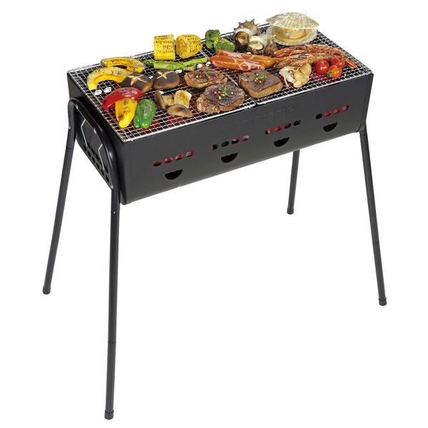 3Wayバーベキューグリル600ブラック 送料無料 即日発送-4