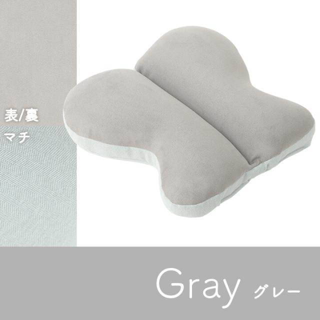 クッション 腰当 ちょう パステル 約40×40cm ポム バタフライ 送料無料-3