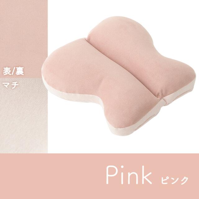 クッション 腰当 ちょう パステル 約40×40cm ポム バタフライ 送料無料-4