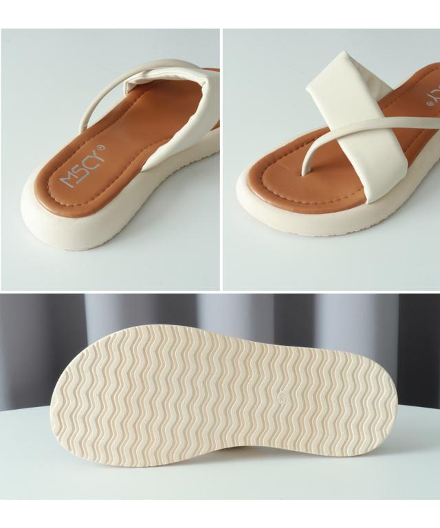トングサンダル 厚底サンダル 美脚 夏靴 送料無料 即日発送-9