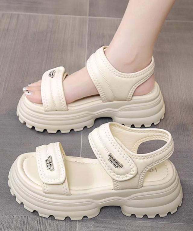 厚底ベルクロサンダル スポーツサンダル夏 送料無料 即日発送-6