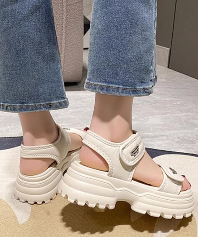 厚底ベルクロサンダル スポーツサンダル夏 送料無料 即日発送-7