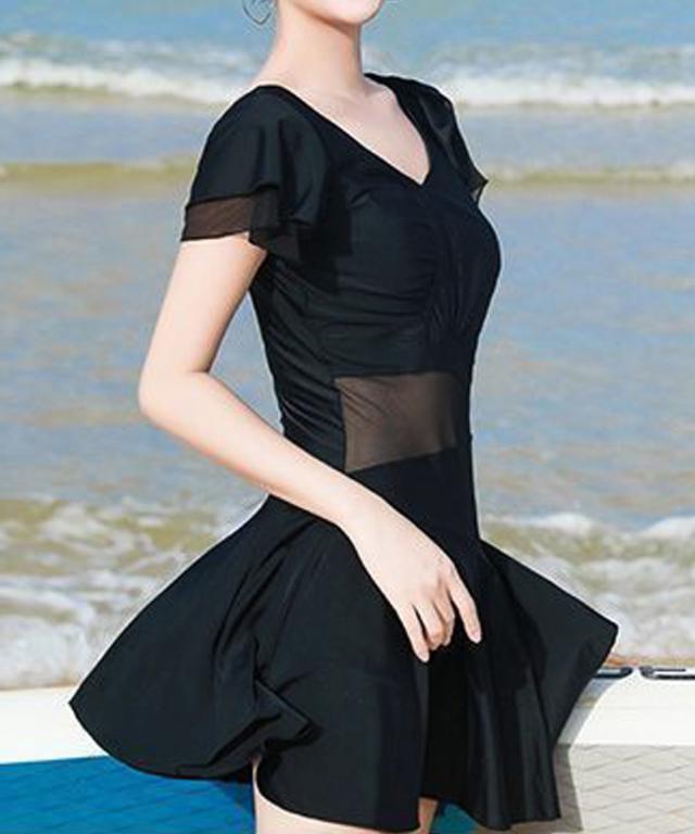 ワンピース水着 レディース体型カバー水着 SK20964224-9460 送料無料 即日発送-6