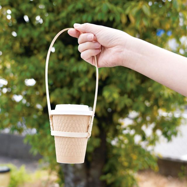 和食器 竹 取手付ドリンクホルダー 10個入 3セット 送料無料-3