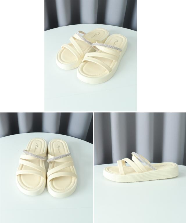 ストラップサンダル ミュールサンダル 夏 送料無料 即日発送-8