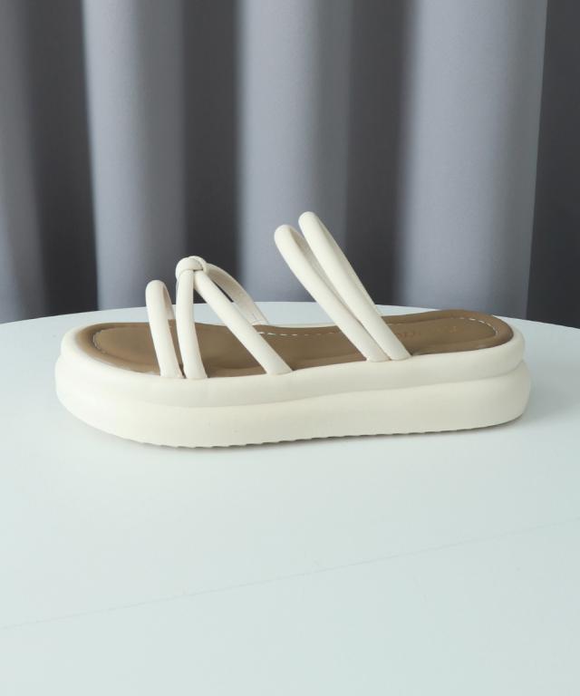 厚底サンダル ミュールサンダル 美脚夏靴 送料無料 即日発送-6