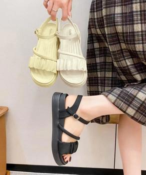 厚底サンダル レディース 美脚 夏靴 送料無料 即日発送-3