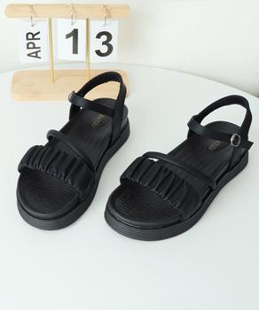 厚底サンダル レディース 美脚 夏靴 送料無料 即日発送-4