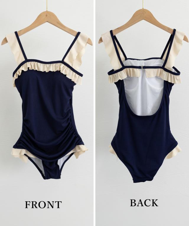 ワンピース水着 レディースモノキニ 送料無料 即日発送-2