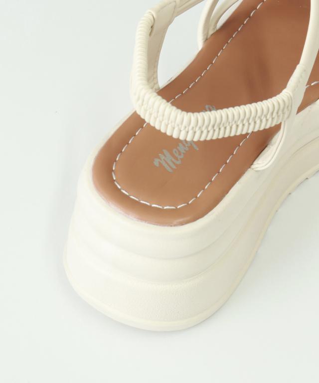 厚底 ストラップサンダル 美脚 夏靴 送料無料 即日発送-9