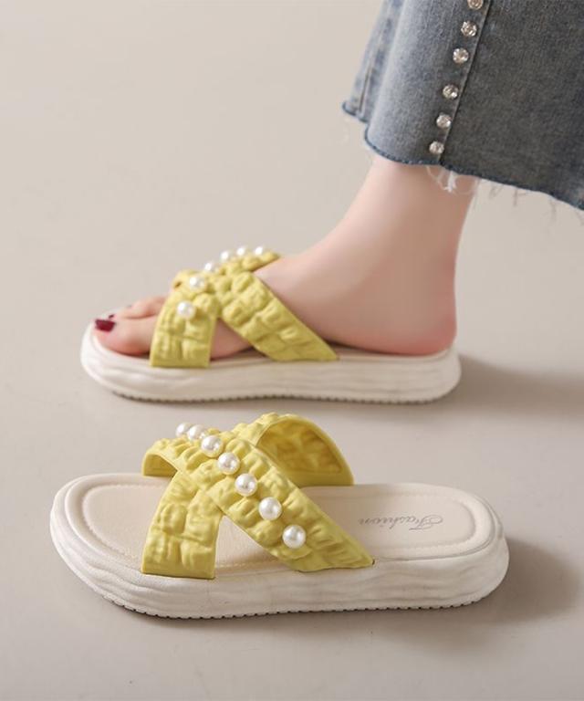 クロスベルト厚底サンダルスリッパサンダル 送料無料 即日発送-9