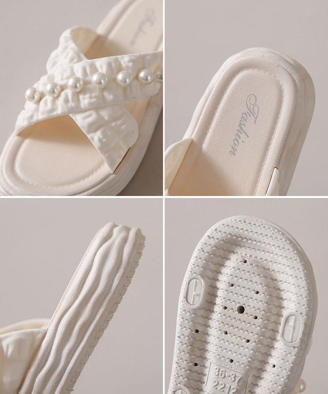 クロスベルト厚底サンダルスリッパサンダル 送料無料 即日発送-3