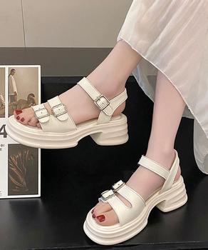 厚底サンダル レディース ベルトサンダル 送料無料 即日発送-7