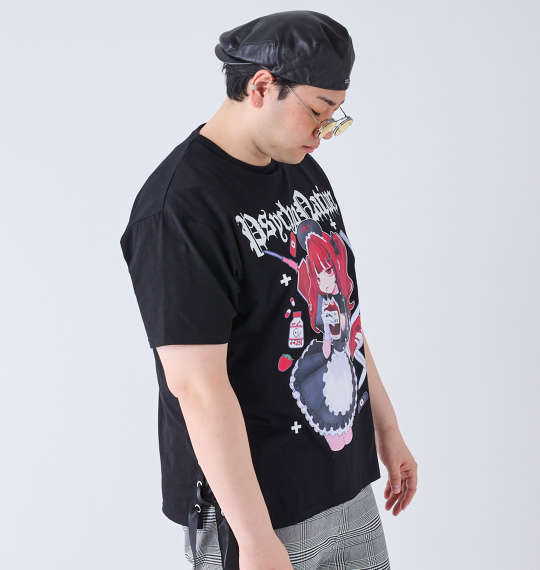 大きいサイズ PSYCHO NATION サイコ×寝田ルネ ナース半袖Tシャツ 3L 4L 5L 6L ラッピング可 送料無料 即日発送-2