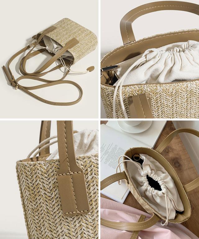 かごバッグ レディース ショルダーバッグ 送料無料 即日発送-3