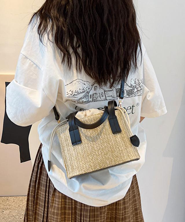 かごバッグ レディース ショルダーバッグ 送料無料 即日発送-5