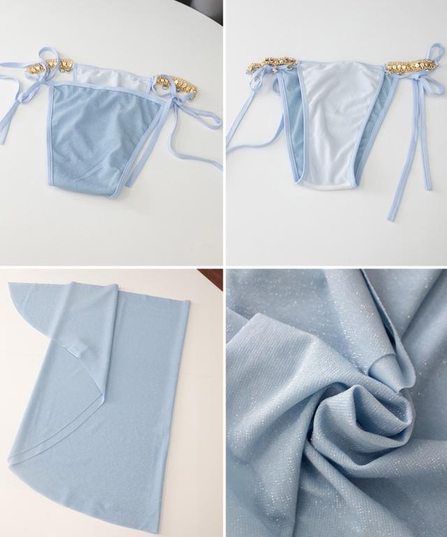 ビキニ セクシー水着3点セットレディース 送料無料 即日発送-3