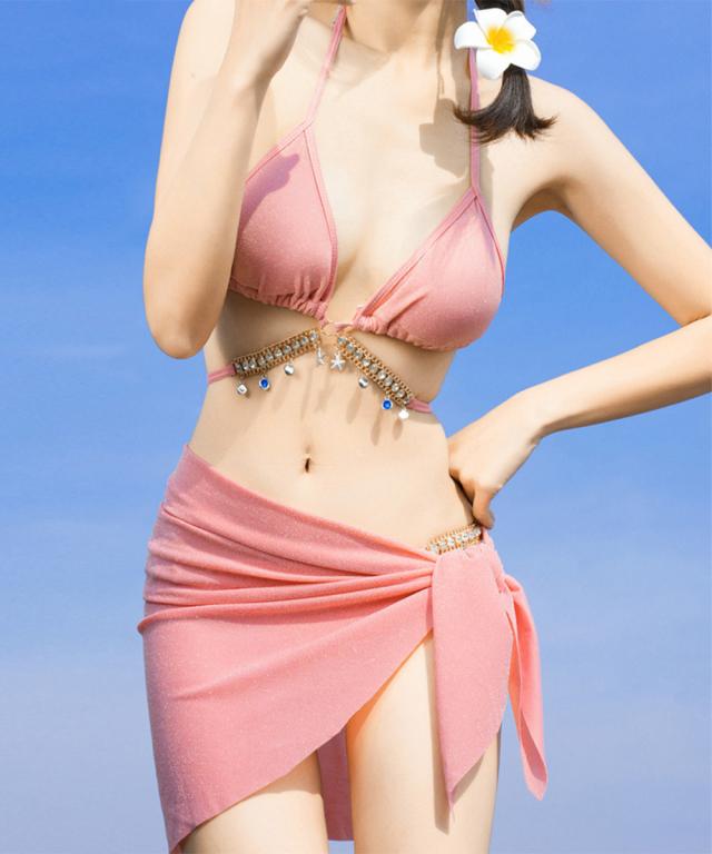 ビキニ セクシー水着3点セットレディース 送料無料 即日発送-8