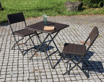 テーブル＆チェア 3点セット 送料無料-11