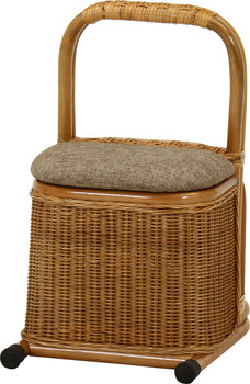 ラタン つかまり収納ステッキ 送料無料-10