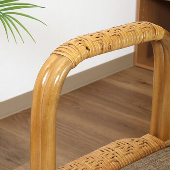 ラタン つかまり収納ステッキ 送料無料-13