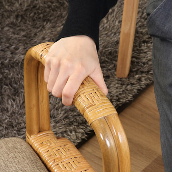 ラタン つかまり収納ステッキ 送料無料-16