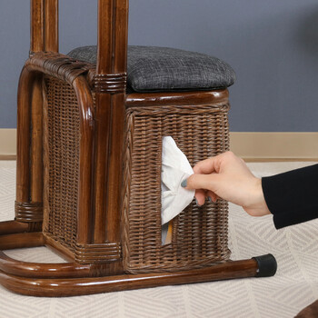 ラタン つかまり収納ステッキ 送料無料-7