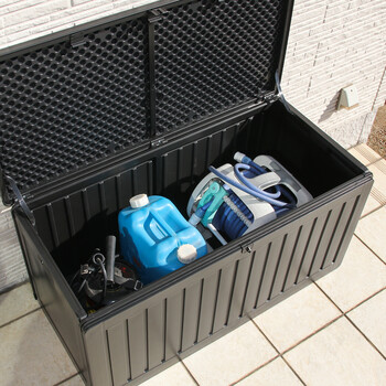 収納BOXベンチ BK 270L 送料無料-4