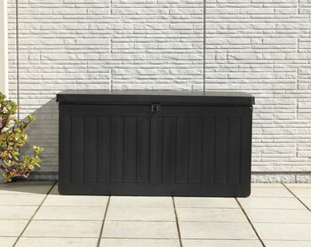 収納BOXベンチ BK 190L 送料無料-2