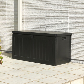 収納BOXベンチ BK 190L 送料無料-3