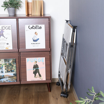 大理石柄フォールディングワゴン 送料無料-6