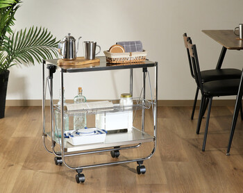 スタイリッシュフォールディングワゴン 送料無料-2